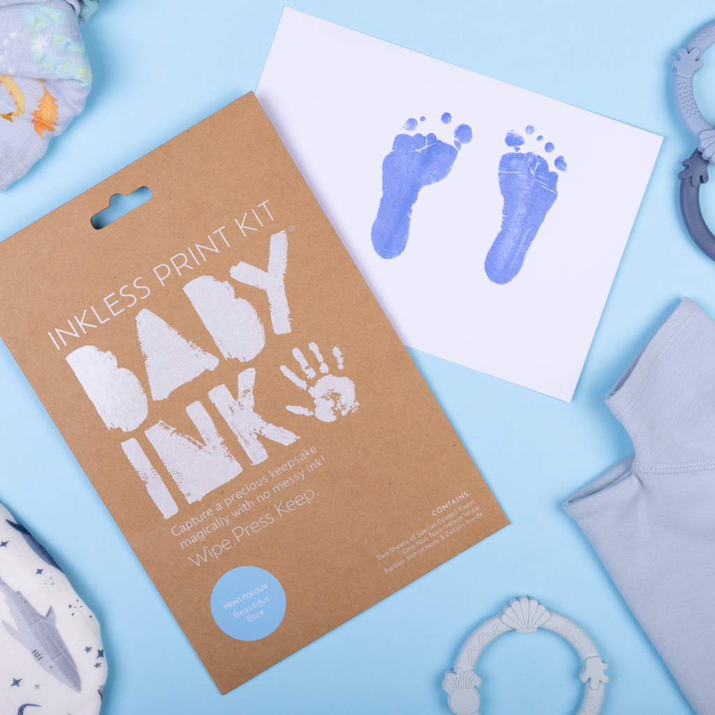 BABYink® Inkless baby handprints, footprints and PETink® paw prints