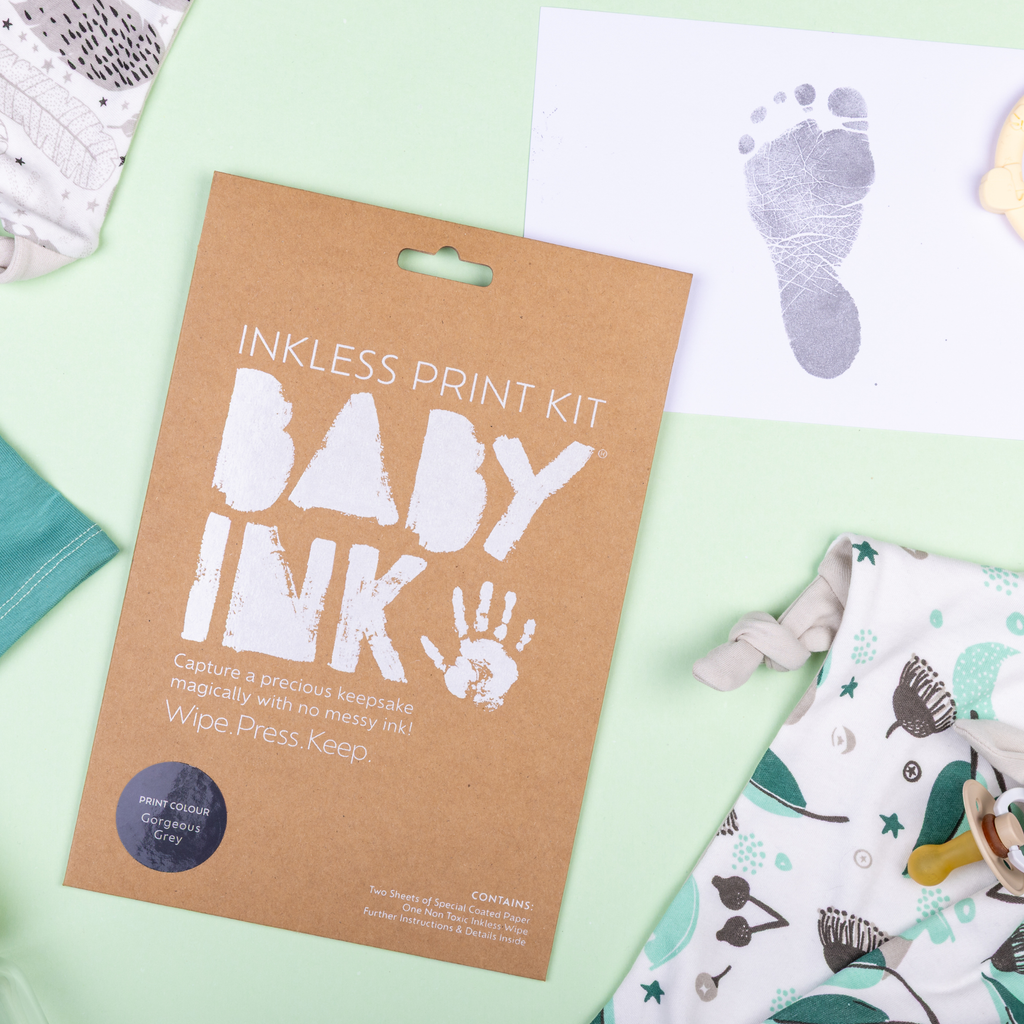 BABYink® Inkless baby handprints, footprints and PETink® paw prints