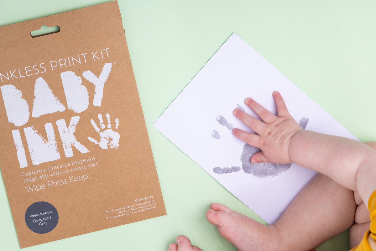 BABYink® Inkless baby handprints, footprints and PETink® paw prints